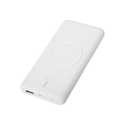 Внешний беспроводной аккумулятор c QC/PD Reload, 10000 mAh, белый-0