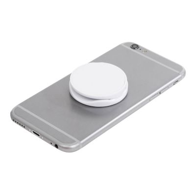 Держатель для телефона с отверстием для пальца Pop Flex, белый-9