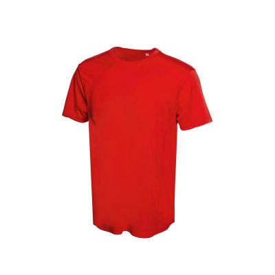 Мужская спортивная футболка Turin из комбинируемых материалов, красный-5