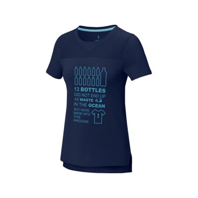 Borax женская футболка с коротким рукавом, темно-синий-5