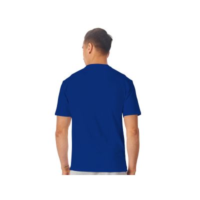 Футболка из френч терри Warsaw унисекс 220гр, кл. синий-4