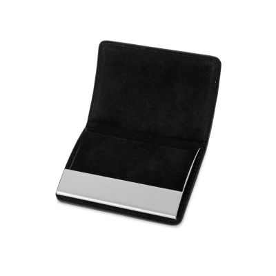 Визитница Намибия, черный/серебристый-1