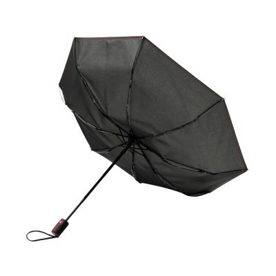 Автоматический складной зонт Stark-mini, черный/красный-2