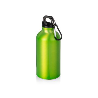 Бутылка Hip S с карабином 400мл, зеленое яблоко-0