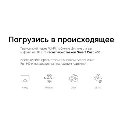 Беспроводной медиа-стример Rombica Smart Cast v06-5