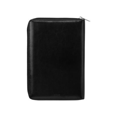 Бизнес-блокнот на молнии А5 Fabrizio, 80 листов, черный-7