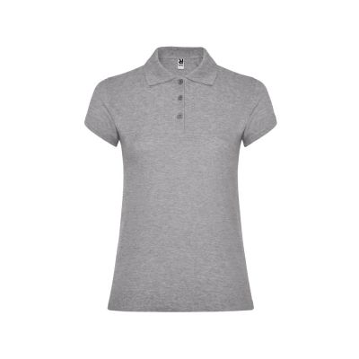 Рубашка поло Star женская, серый меланж-0