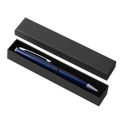 Шариковая металлическая ручка Roosevelt, темно-синий-3