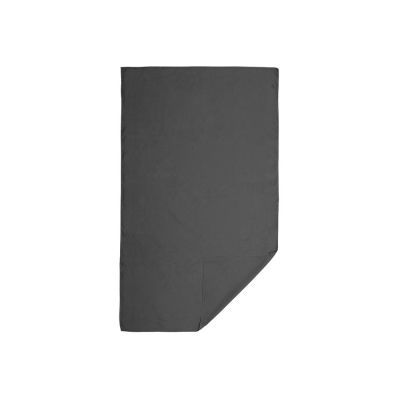 Легкое полотенце Gulpi  из микрофибры RPET с ремешком для складывания, 70*120 см, графит-0