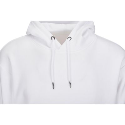 Толстовка с капюшоном оверсайз Lisbon унисекс, белый-7
