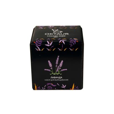 Набор для выращивания Small village cube Лаванда-1