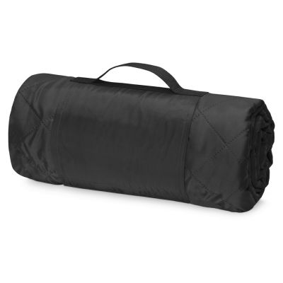 Стеганый плед для пикника Garment, черный-0