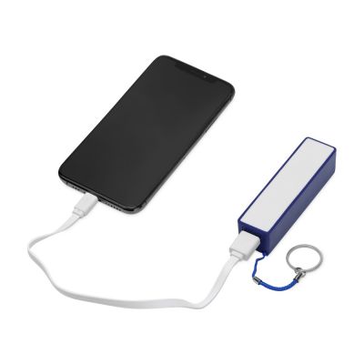 Портативное зарядное устройство Сатурн, 2200 mAh, синий-1