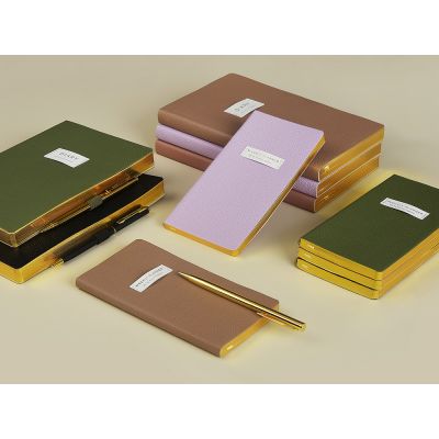 Еженедельник недатированный А6 Verde с нашивкой, зеленый-7