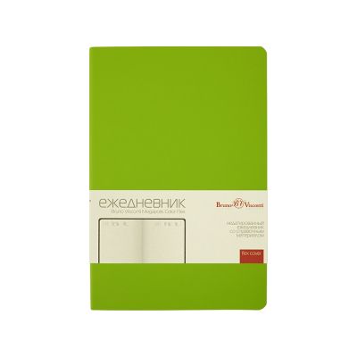 Ежедневник недатированный А5 Megapolis Color Flex New, салатовый-1