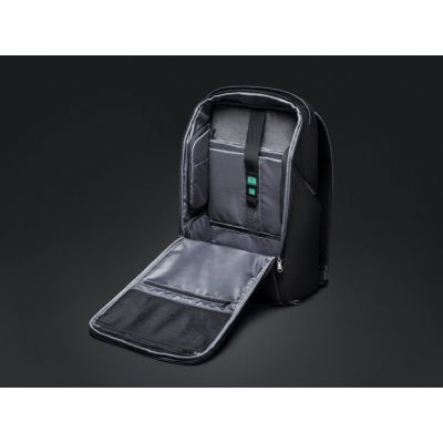 Антикражный рюкзак FlexPackPro для ноутбука 15.6, серый/черный-6