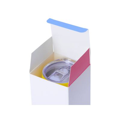 Термокружка Vacuum mug C1, soft touch, 370мл, желтый-6