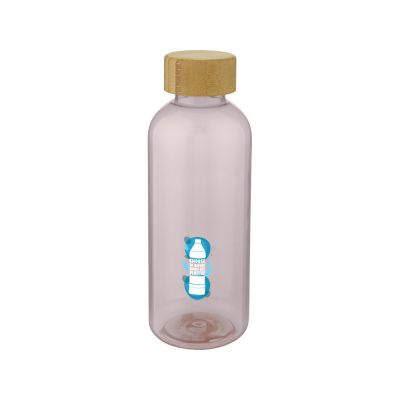 Ziggs спортивная бутылка из переработанного пластика объемом 650 мл, розовый-4