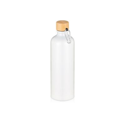 Бутылка Hip M Bamboo с карабином, 770 мл, белый-0