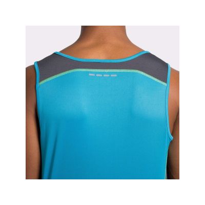 Майка Misano мужская, бирюзовый/эбеновый-4