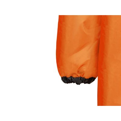 Дождевик Bi-color унисекс, оранжевый/черный-8