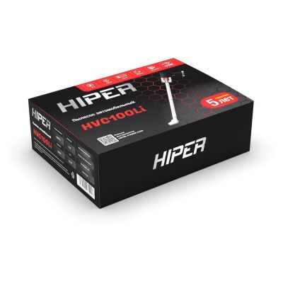 Пылесос автомобильный HIPER HVC100Li аккумуляторный-14