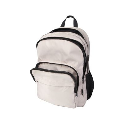 Рюкзак для ноутбука Trend Plus 15GRS из переработанного материала объемом 20 литров, овсяный-4