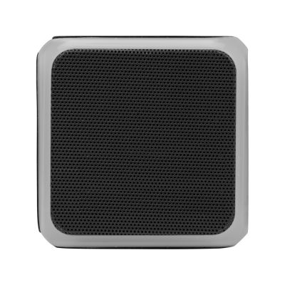 Портативная колонка Cube с подсветкой, черный-3