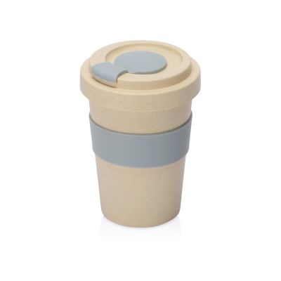 Стакан из пшеничного волокна Flava, серый-0