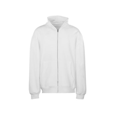 Толстовка оверсайз с капюшоном на молнии Monaco, белый-2