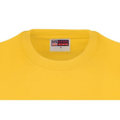 Футболка Heavy Super Club с боковыми швами, мужская, желтый-8
