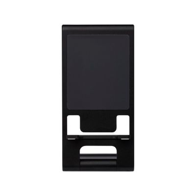 Тонкая алюминиевая подставка для телефона Rise, черный-1