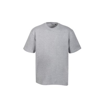 Футболка из френч терри Warsaw унисекс 220гр, серый меланж-8