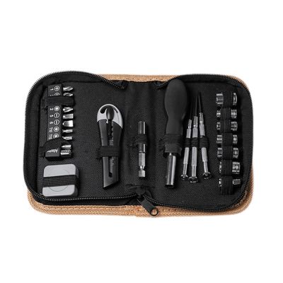 Набор инструментов Декер, 25 аксессуаров, бежевый-0