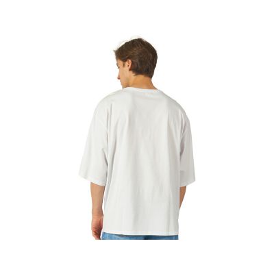 Футболка Berlin к/р оверсайз, 100% хлопок, 180гр, молочный-4