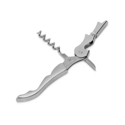 Штопор-открывалка, серебристый-1