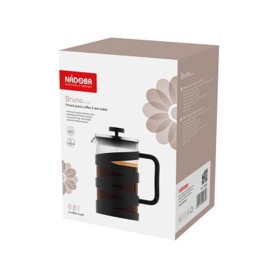 Френч-пресс 0,8 л, NADOBA, серия BRUNO-2