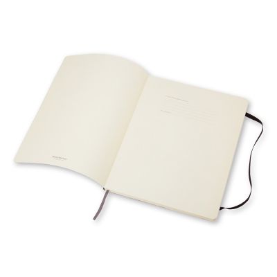 Записная книжка Moleskine Classic Soft (в линейку), ХLarge (19х25 см), черный-1