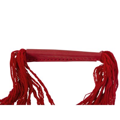 Авоська Dream М old style 15 литров с кожаными ручками, красный (1)-1