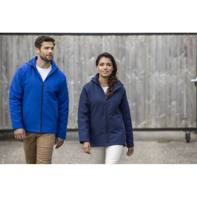 Notus женская утепленная куртка из софтшелла - Cиний-4