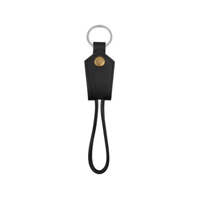 Кабель-брелок USB-Lightning Pelle, черный-4