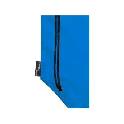 Рюкзак со шнурком Oriole из переработанного ПЭТ, process blue-5