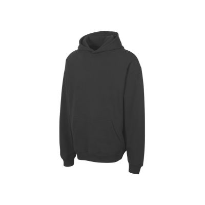 Толстовка с капюшоном оверсайз Berlin унисекс, темно-серый-6