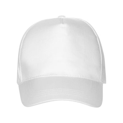 Бейсболка Мемфис 230 5-панельная, белый-3