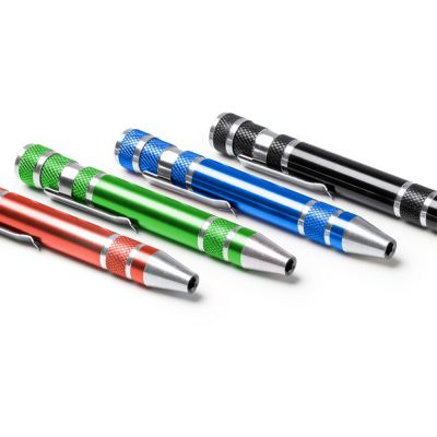 Алюминиевый мультитул BRICO в форме ручки, королевский синий-2