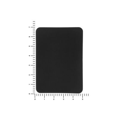 ПАТЧ ПРЯМОУГОЛНЫЙ soft-touch (чёрный) 5,0 х 7,0 см-2