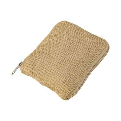 Складная сумка Jute из джута и хлопка, натуральный-9