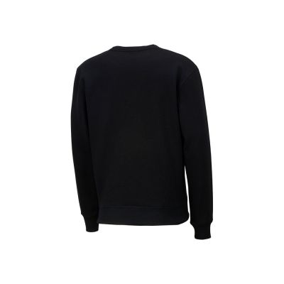 Свитшот оверсайз Lisbon унисекс, черный-3