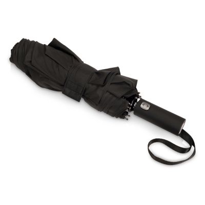 Зонт-автомат складной Canopy, черный-2