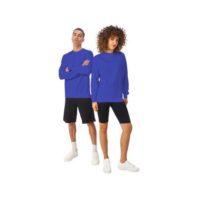 Свитшот Warsaw 220гр, унисекс, кл. синий-5